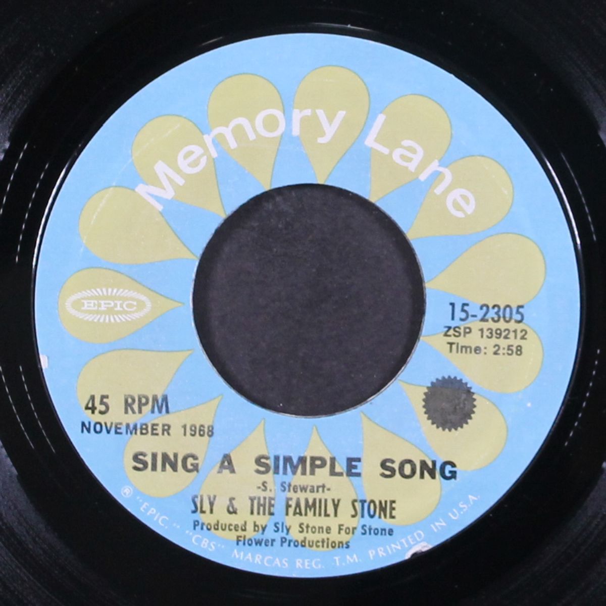 everyday people / sing a simple song by SLY & THE FAMILY STONE