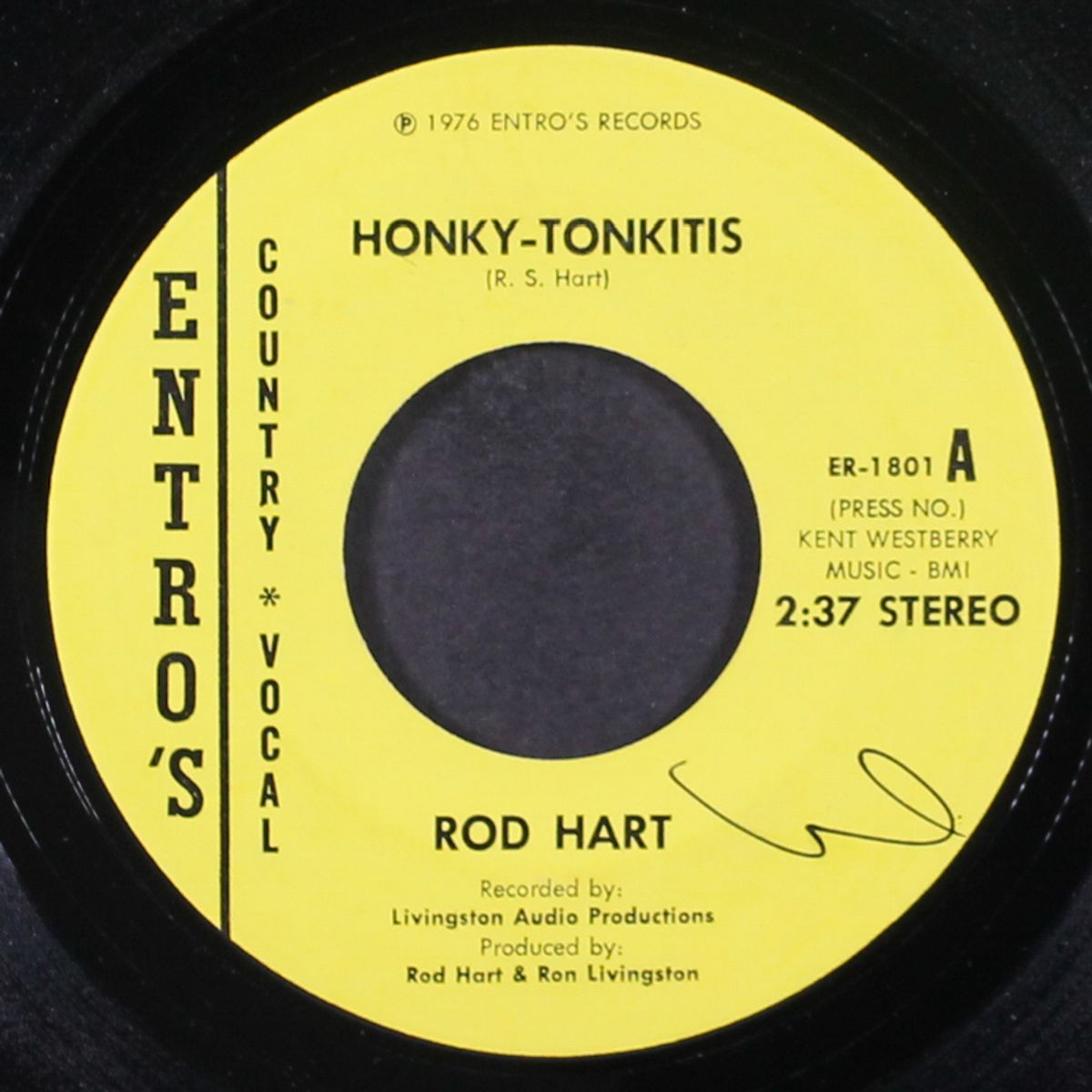 honky-tonkitis / man of the hour by ROD HART