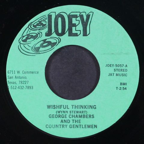 GEORGE CHAMBERS & COUNTRY GENTLEMEN