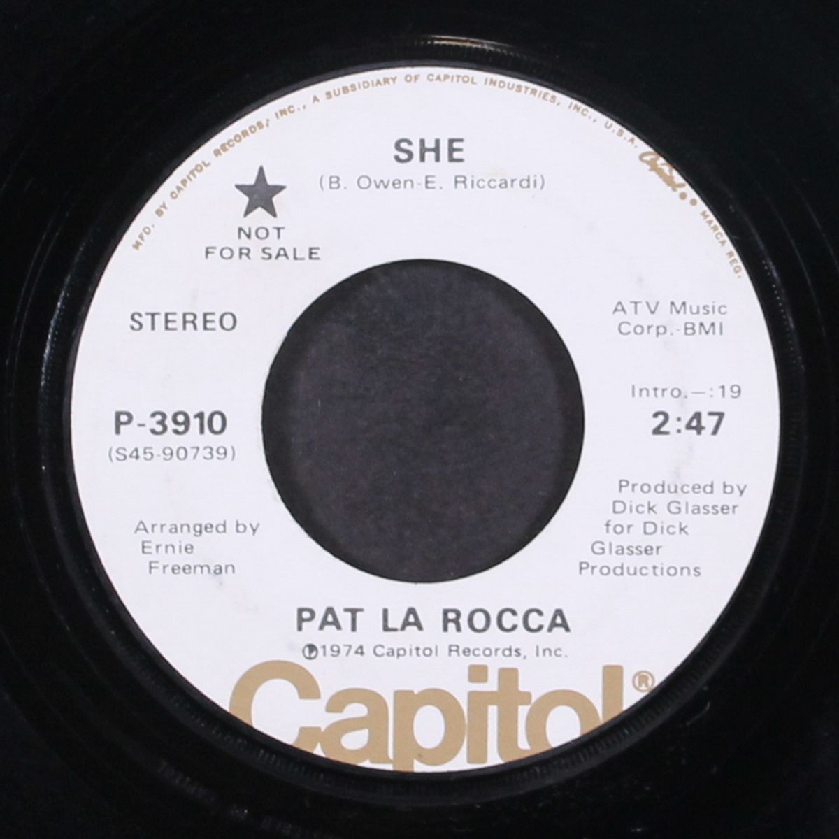 then came you / she by PAT LA ROCCA