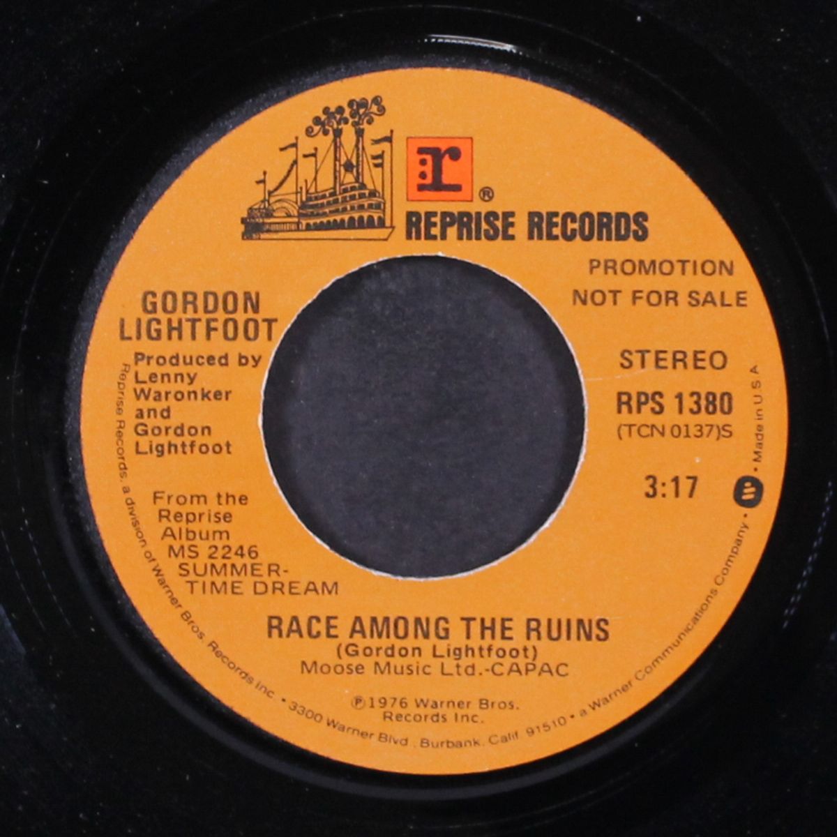 race among the ruins / mono by GORDON LIGHTFOOT