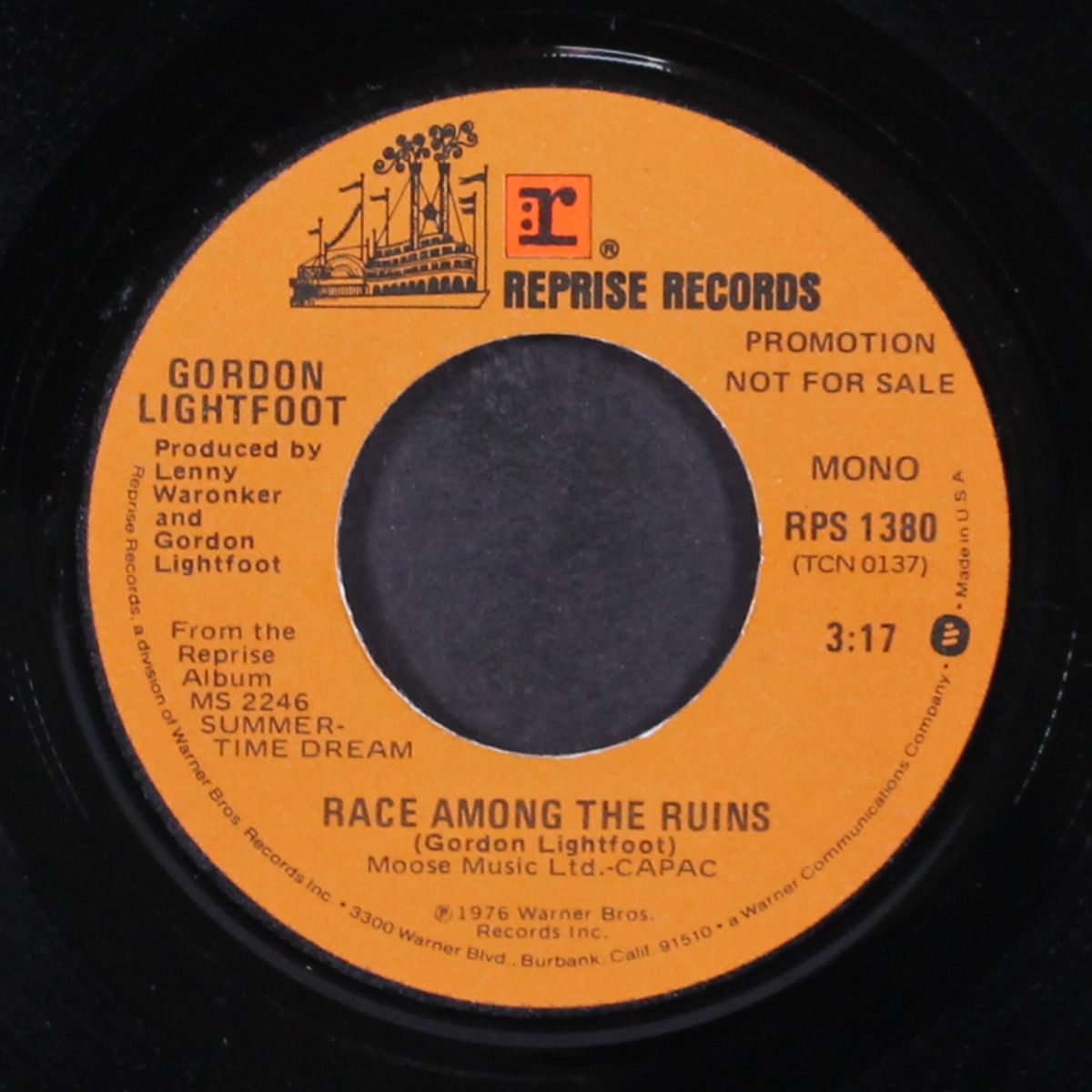 race among the ruins / mono by GORDON LIGHTFOOT