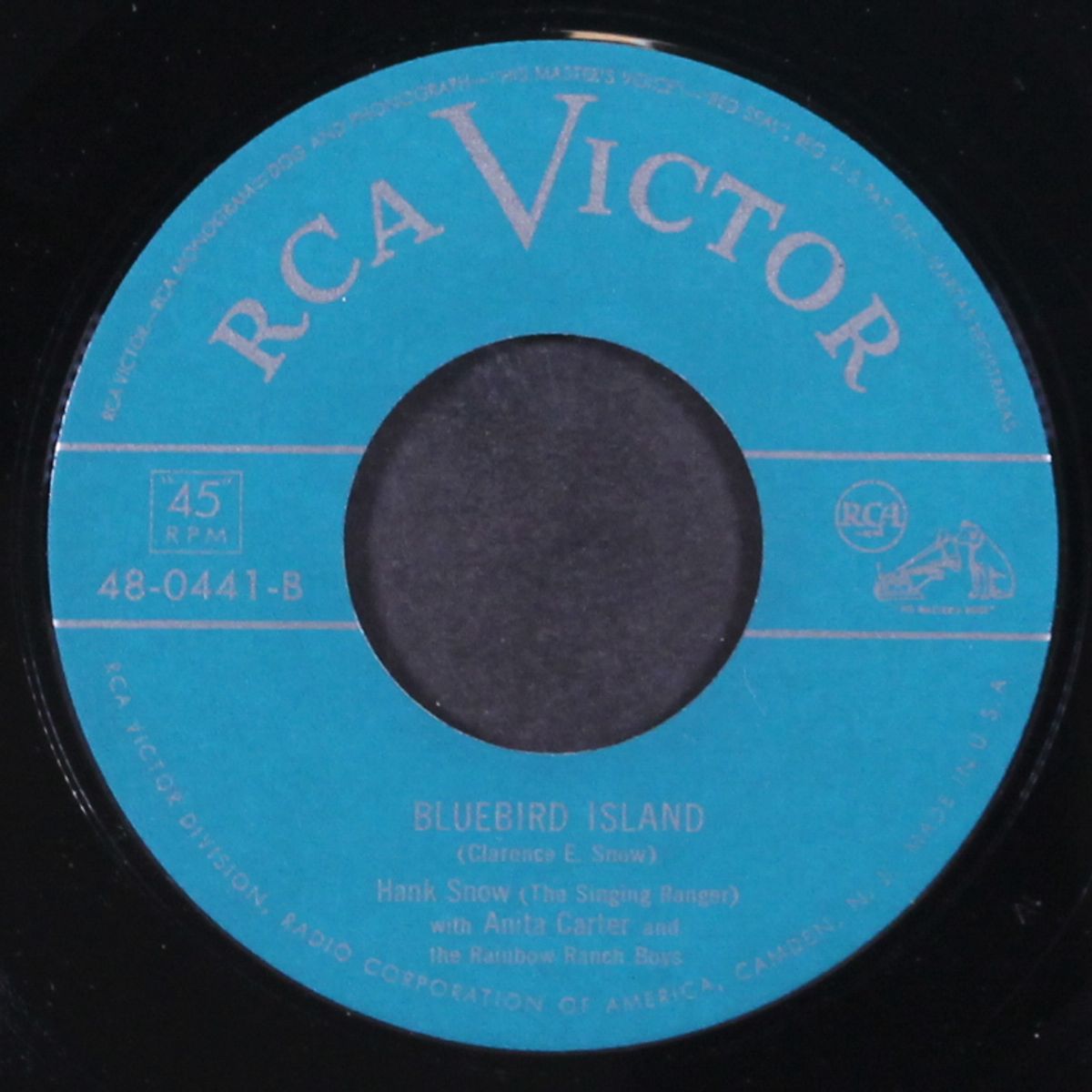 bluebird island / down the trail of achin' hearts by HANK SNOW