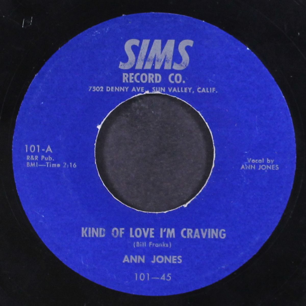kind of love i'm craving / steppin' out with my shadow by ANN JONES