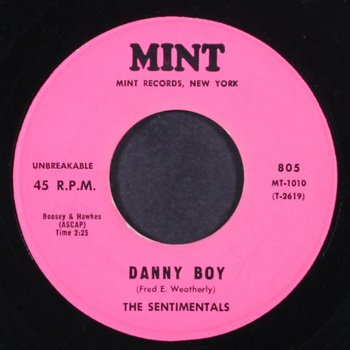 danny boy / you're mine by SENTIMENTALS