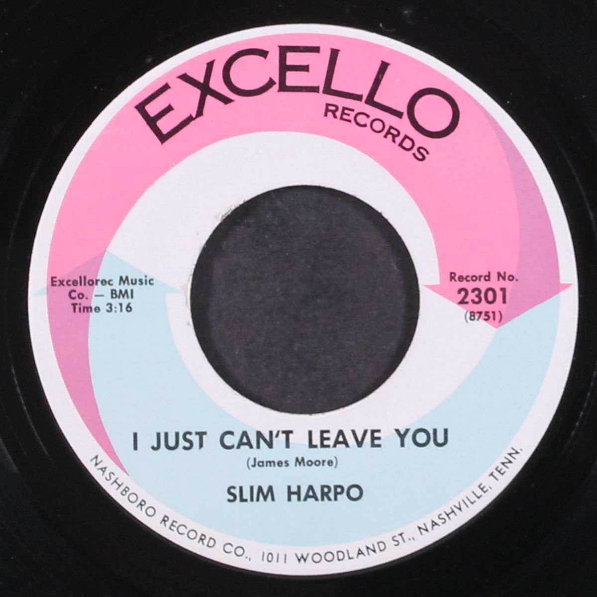 mohair sam / i just can't leave you by SLIM HARPO