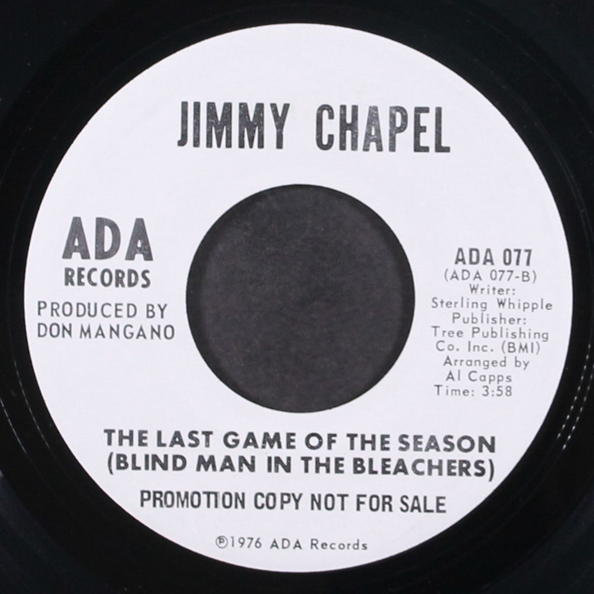 now i feel the power / the last game of the season by JIMMY CHAPEL