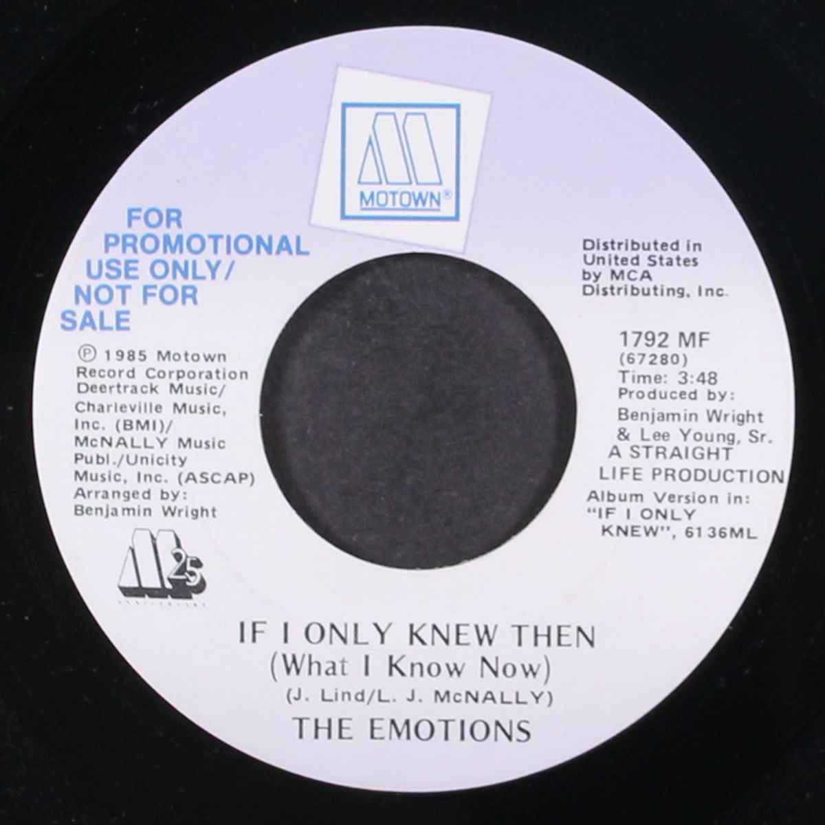 if i only knew then (what i know now) / same by EMOTIONS