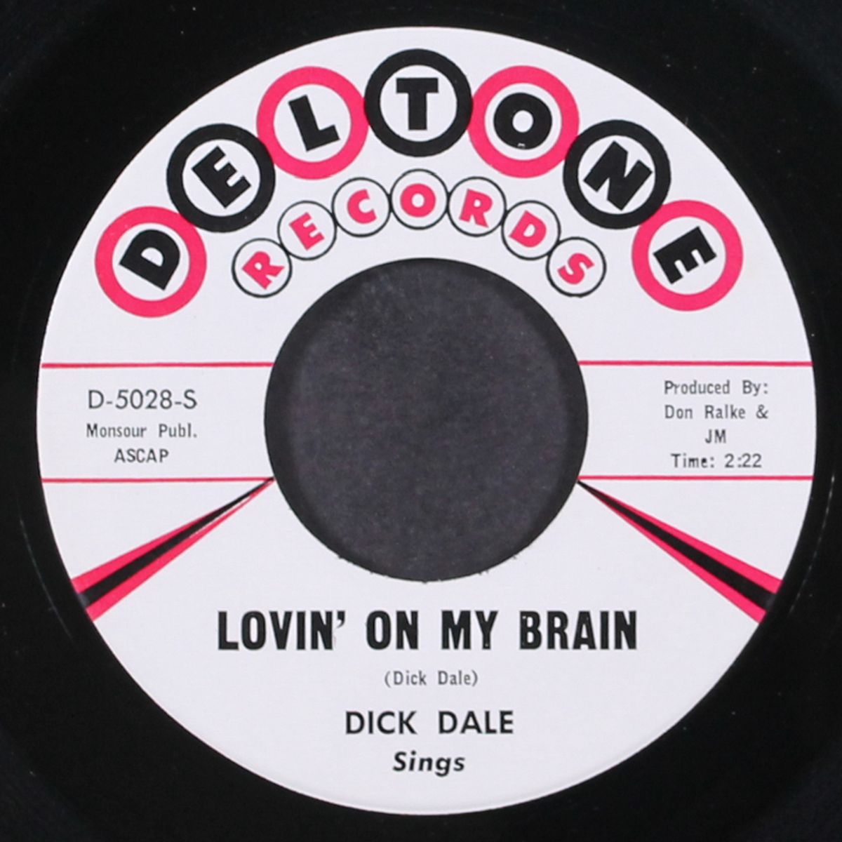 lovin' on my brain / a run for life by DICK DALE