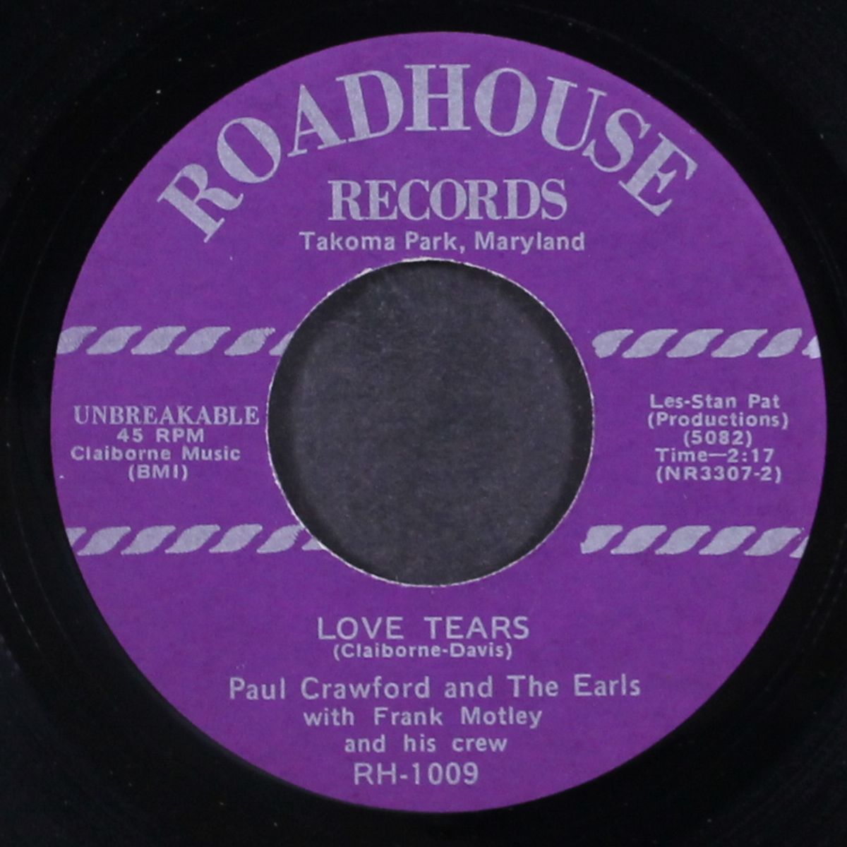don't leave my broken heart / love tears by PARAKEETS / PAUL CRAWFORD & EARLS