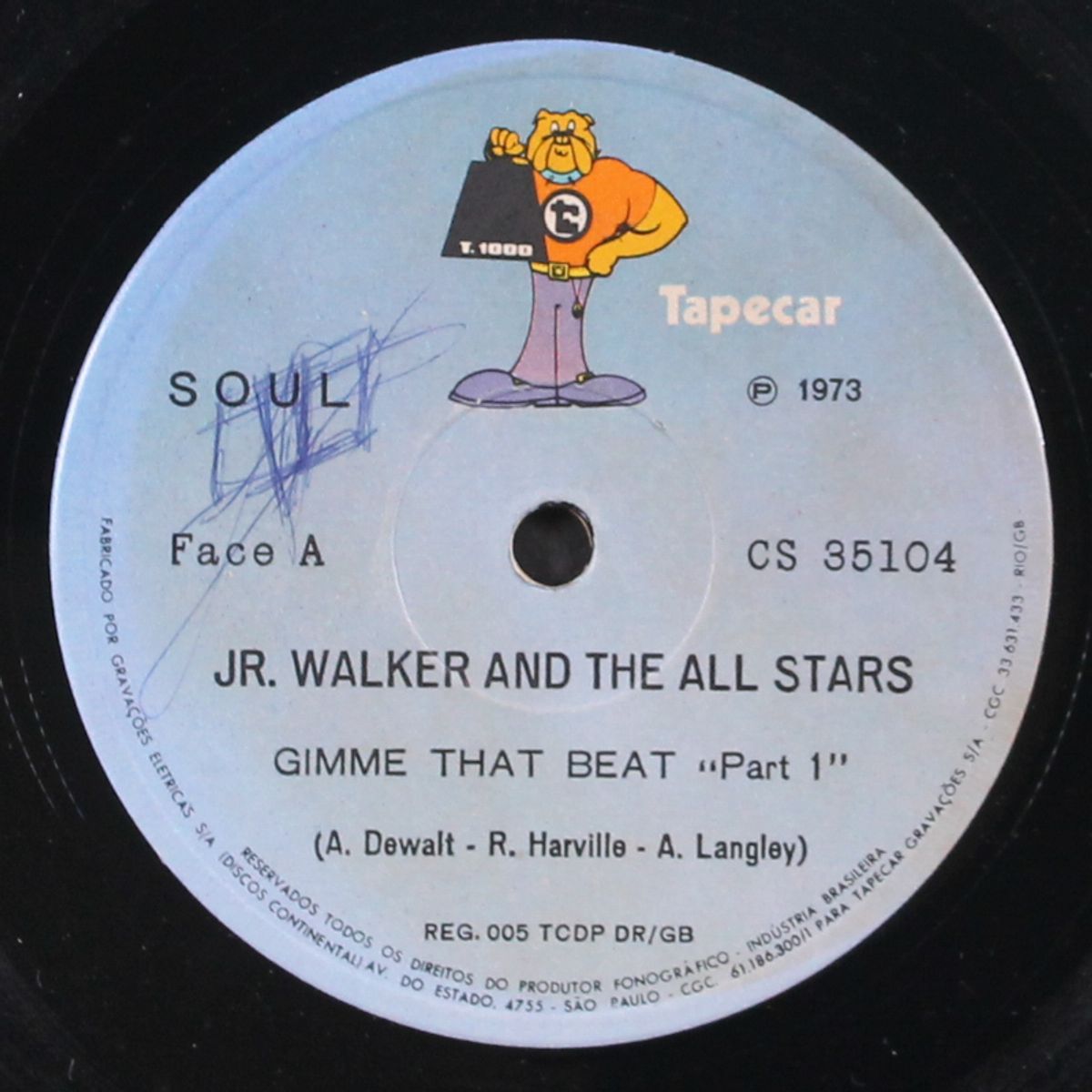 gimme that beat / part 2 by JR. WALKER & ALL STARS