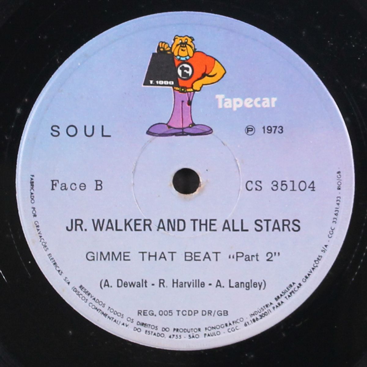 gimme that beat / part 2 by JR. WALKER & ALL STARS