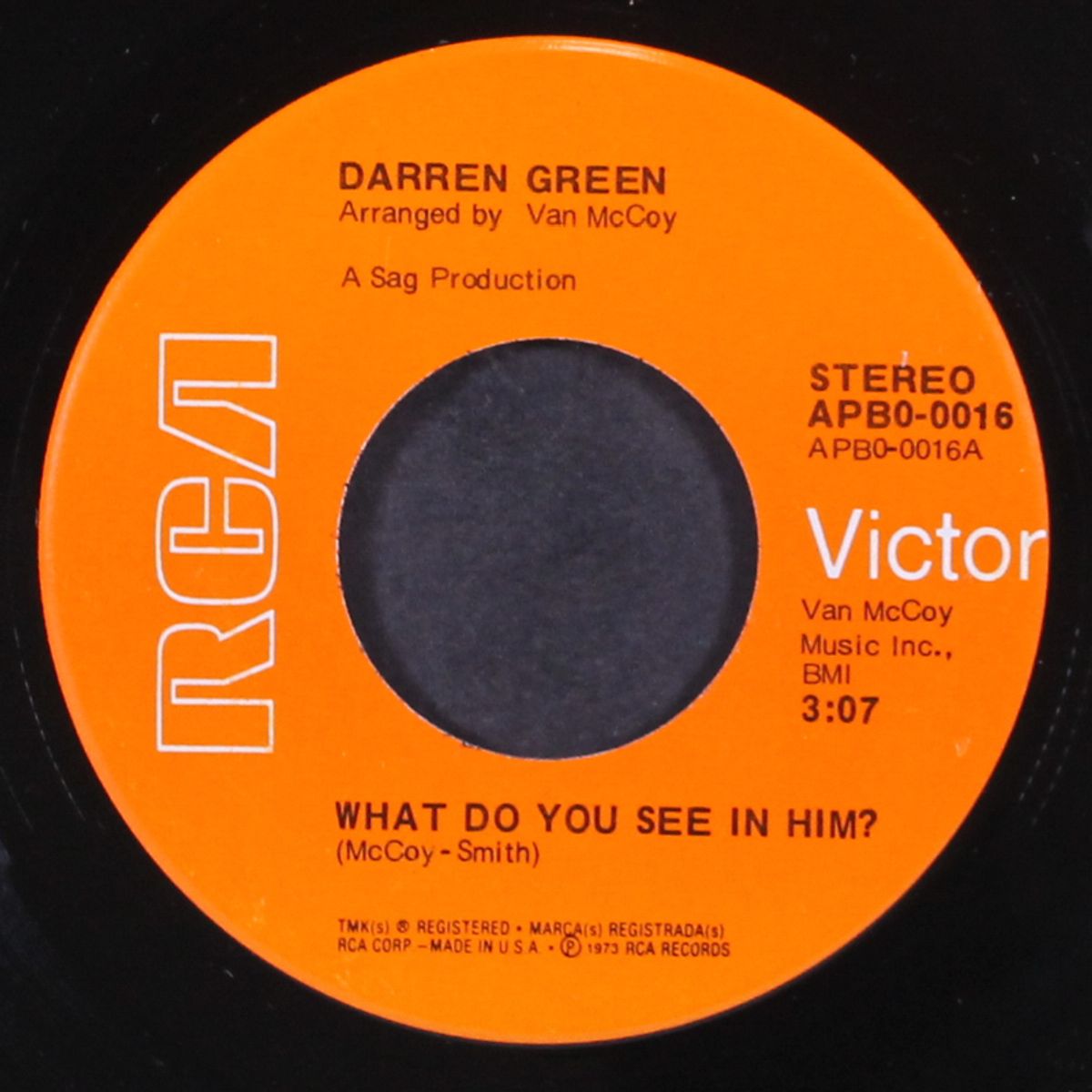 what do you see in him? / givin' love by DARREN GREEN