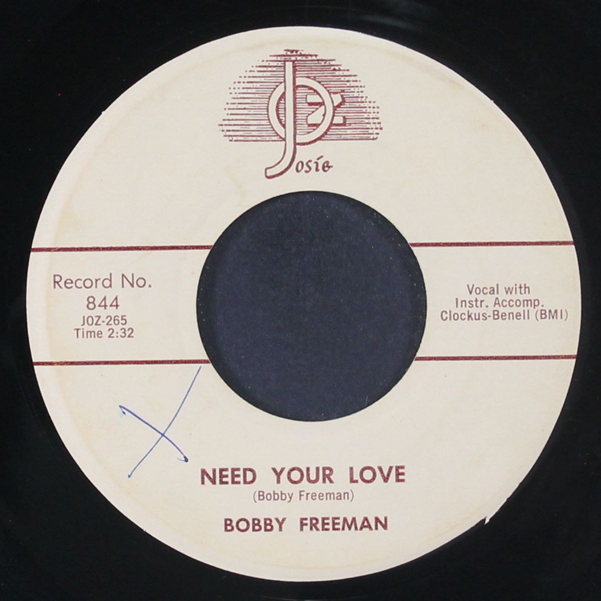 shame on you miss johnson / need your love by BOBBY FREEMAN