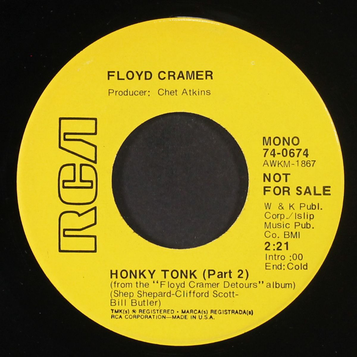 detour / honky tonk pt. 2 by FLOYD CRAMER