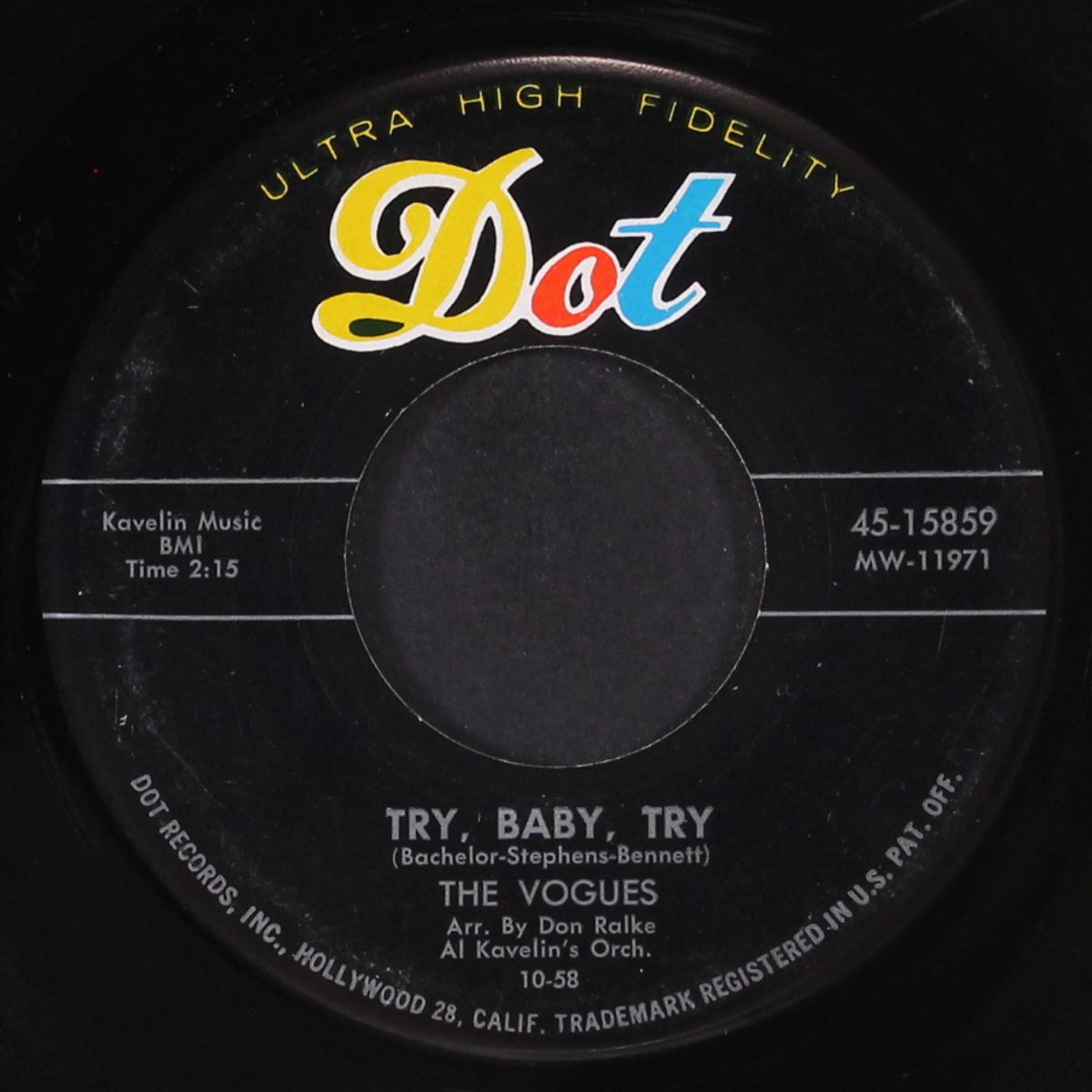 falling star / try, baby, try by VOGUES