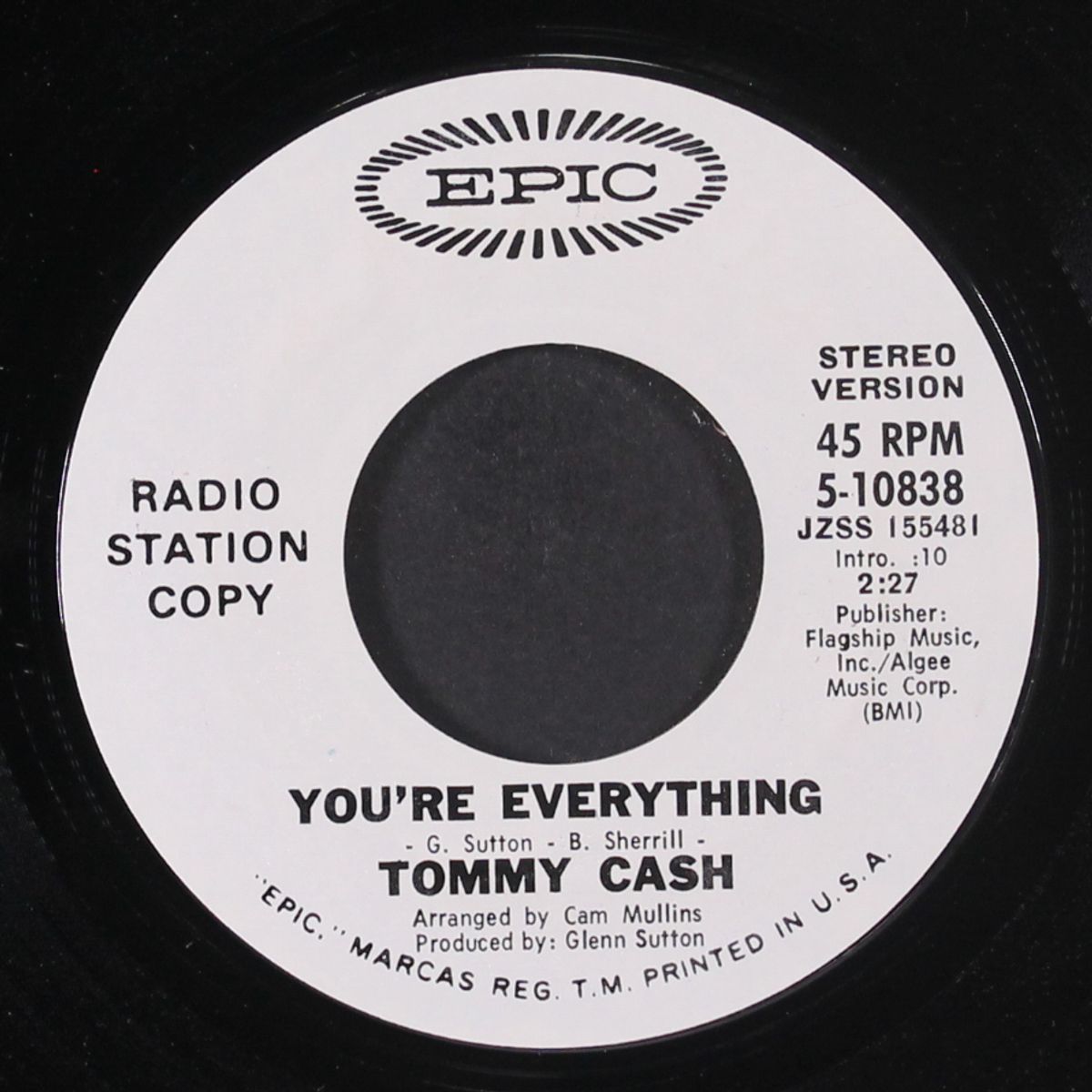 you're everything / mono by TOMMY CASH