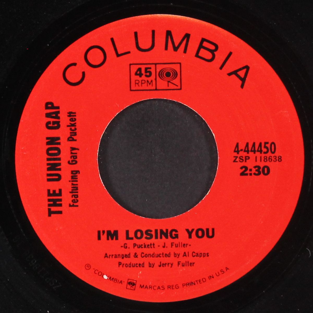 young girl / i'm losing you by GARY PUCKETT & UNION GAP