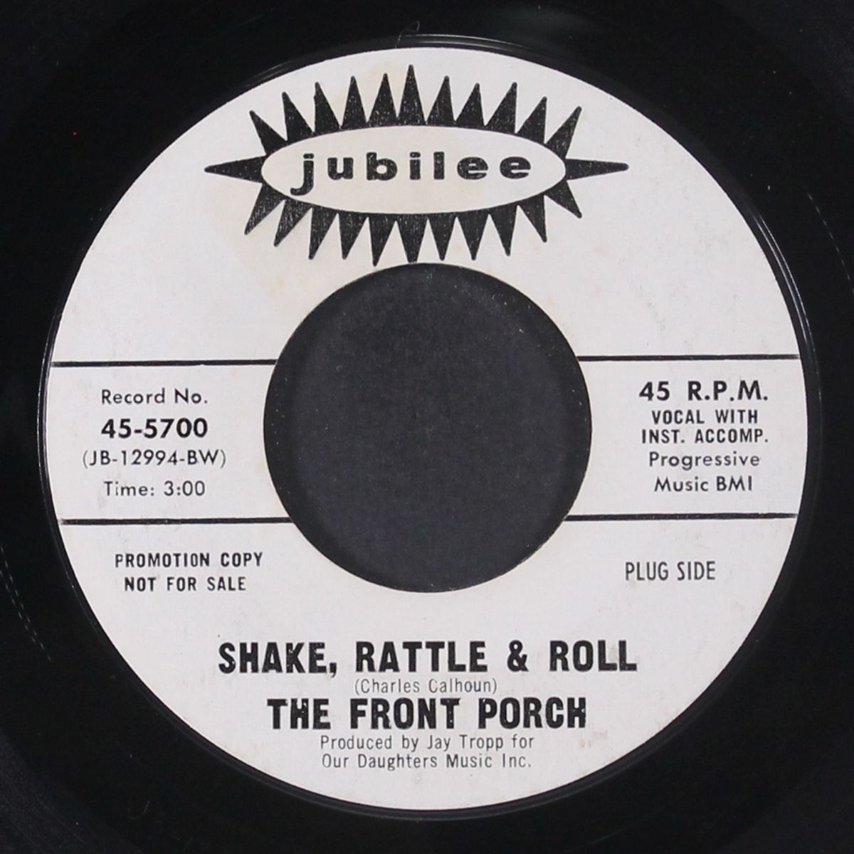 shake rattle & roll / song to st. agnes by FRONT PORCH