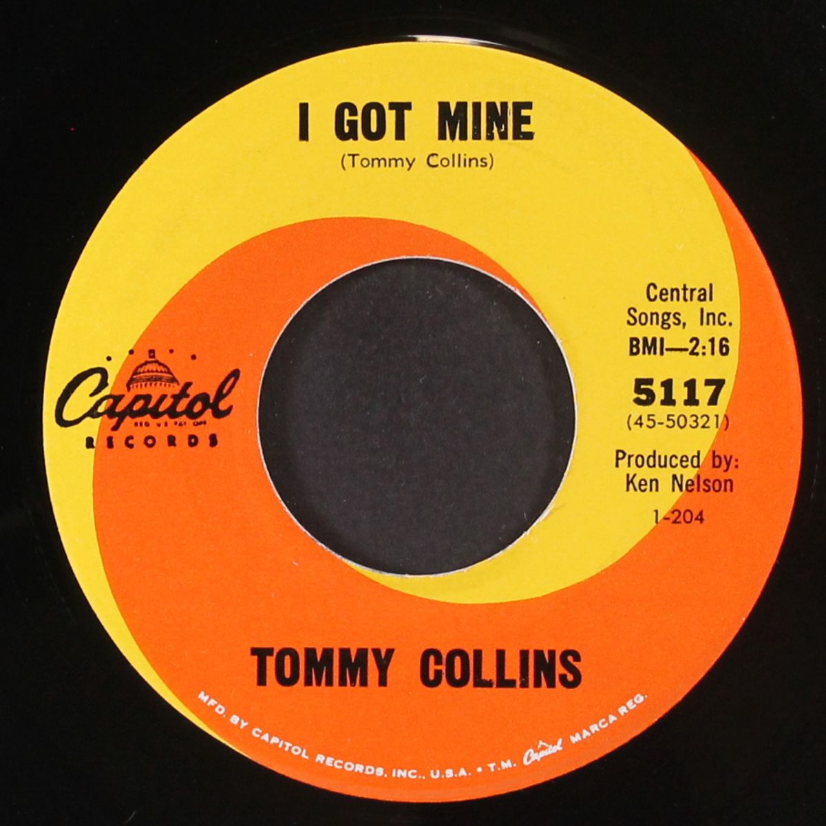 if i could just go back by TOMMY COLLINS