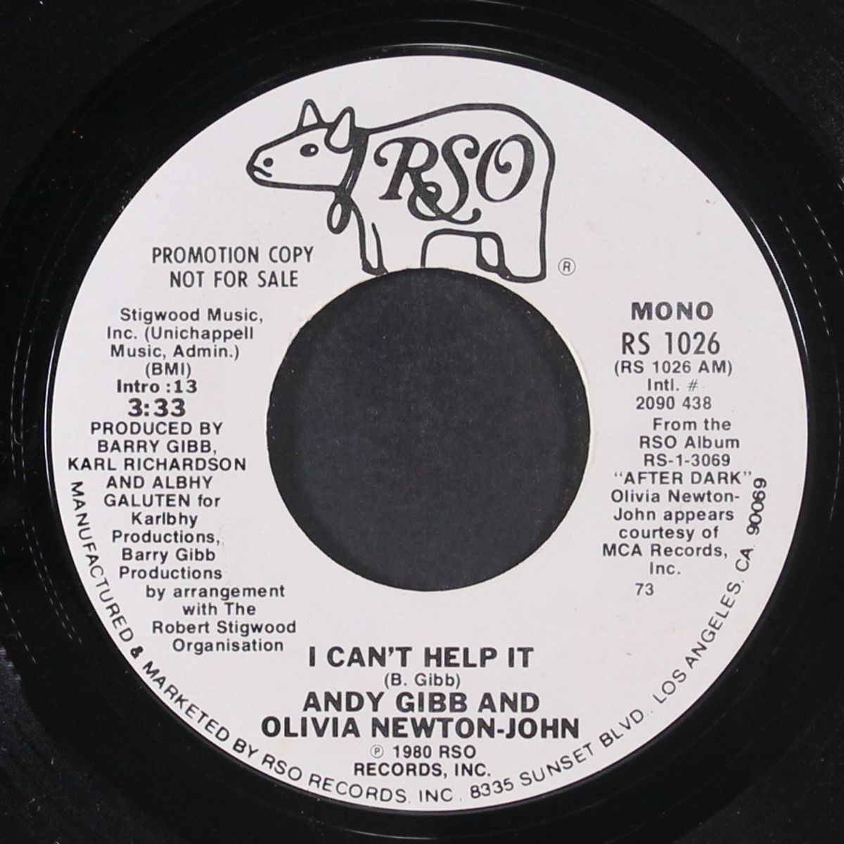 i can't help it / mono by ANDY GIBB & OLIVIA NEWTON-JOHN