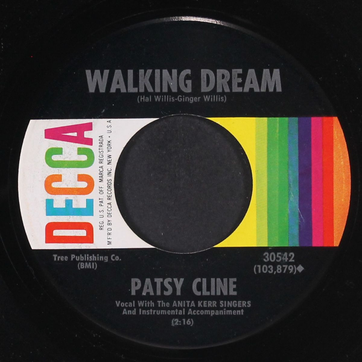 walking dream / stop the world by PATSY CLINE
