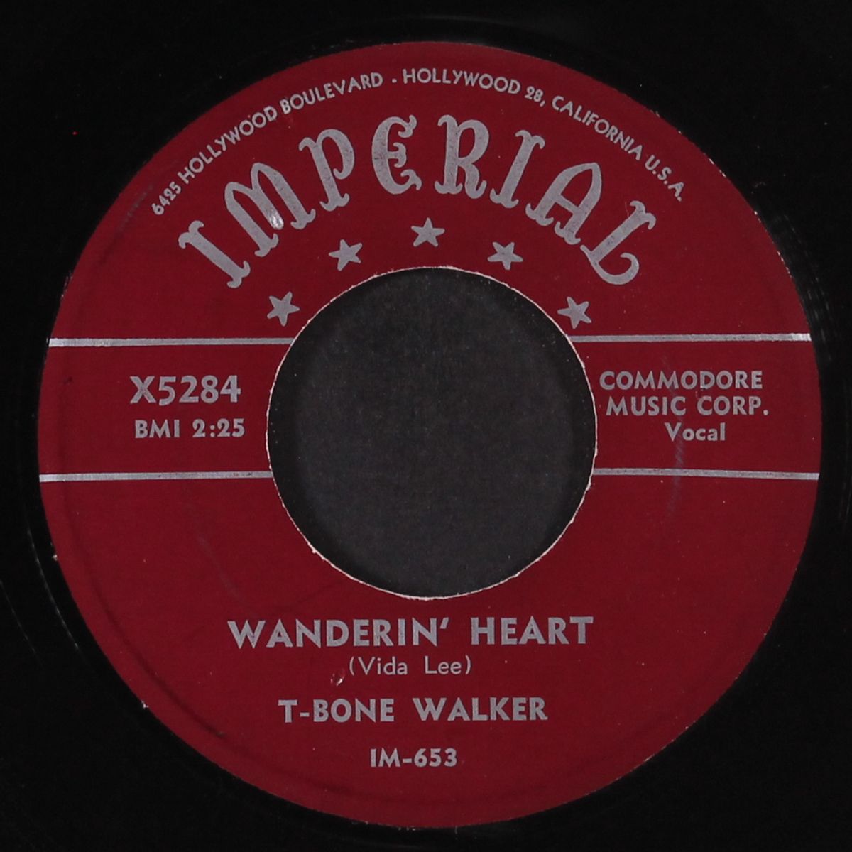 bye, bye, baby / wanderin' heart by T-BONE WALKER