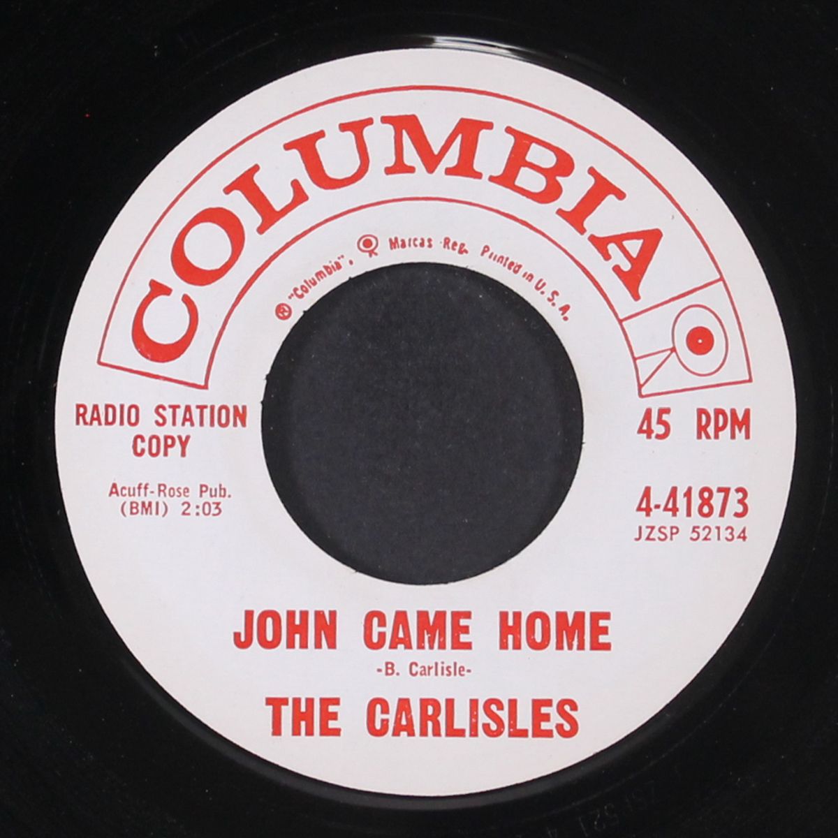 john came home by CARLISLES