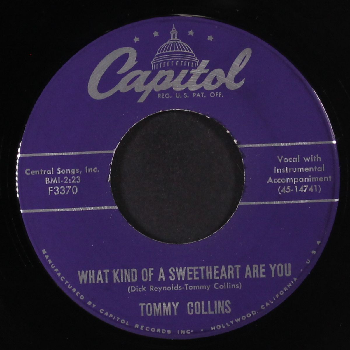 wait a little longer by TOMMY COLLINS
