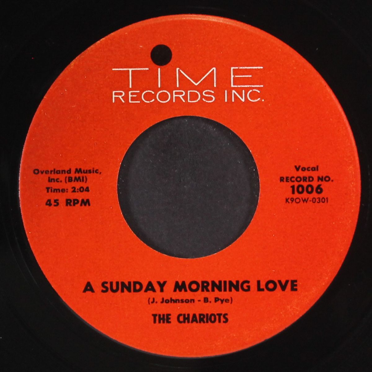 gloria / a sunday kind of love by CHARIOTS