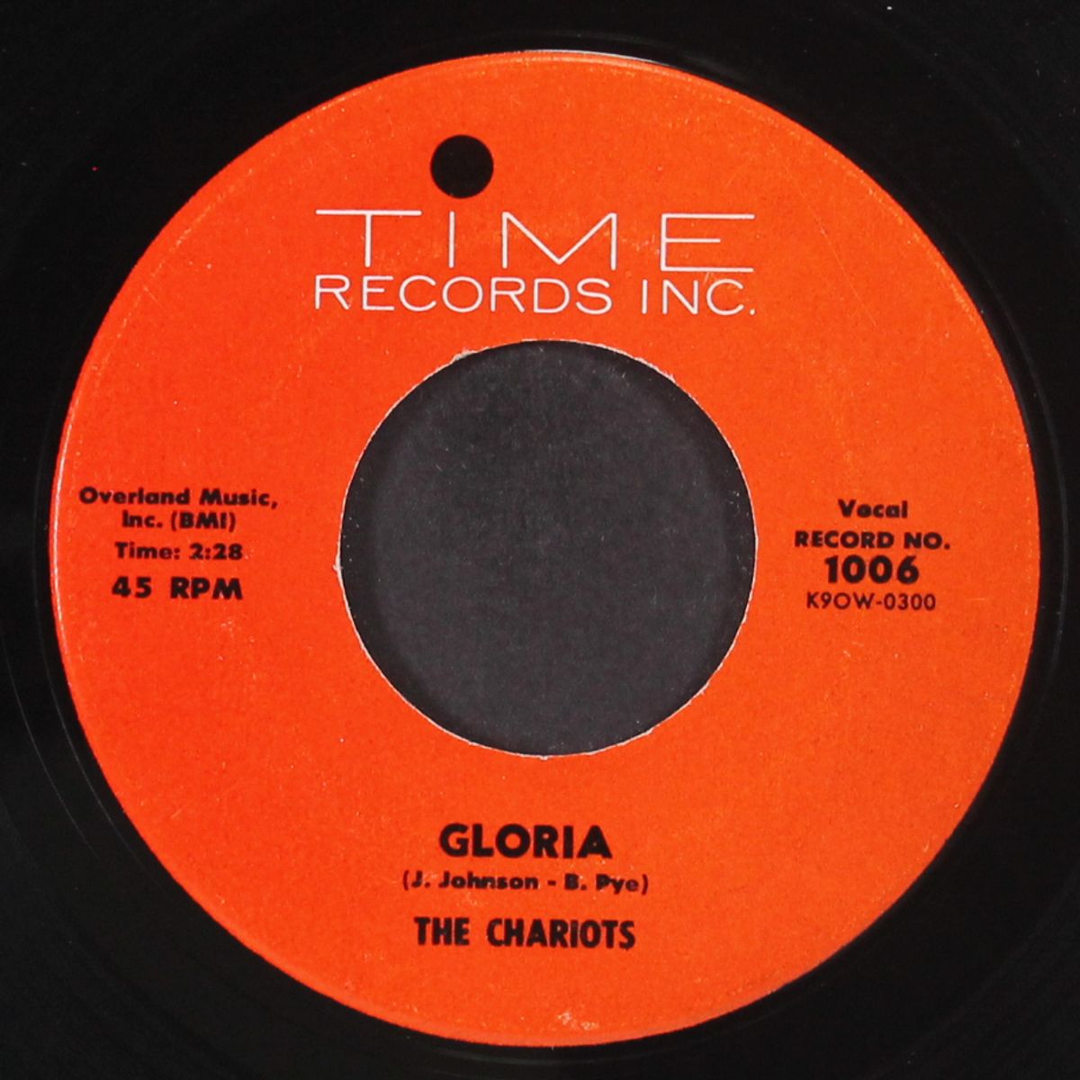 gloria / a sunday kind of love by CHARIOTS