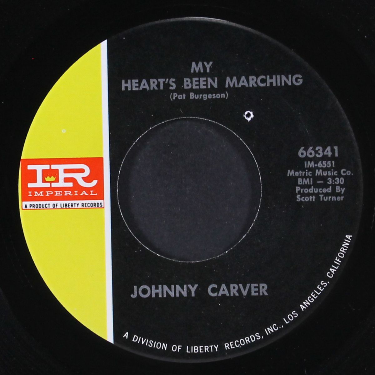hold me tight / my heart's been marching by JOHNNY CARVER