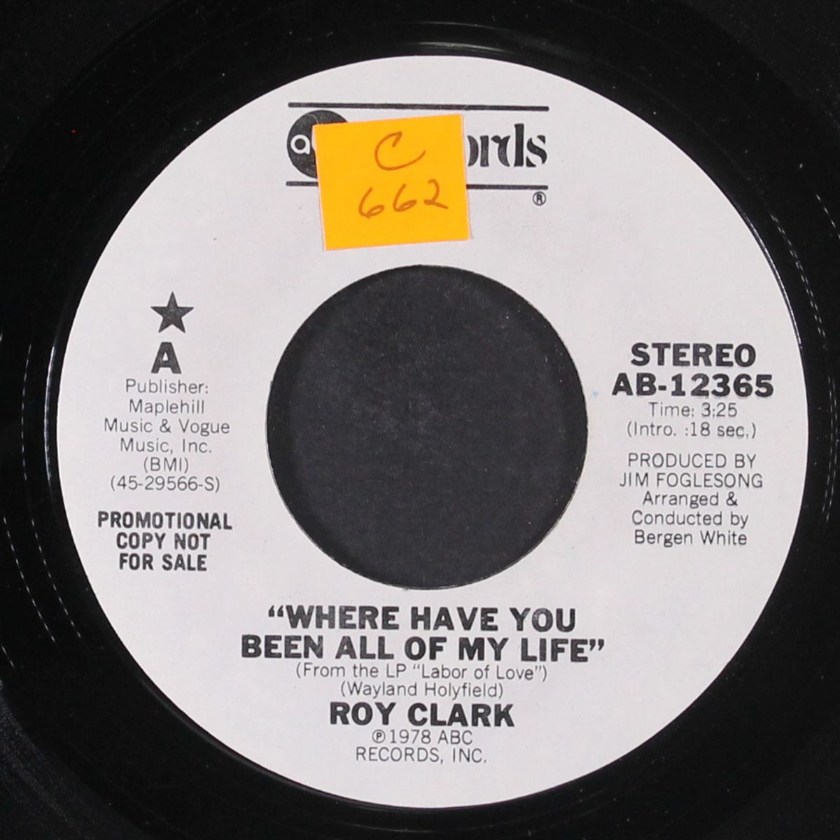 where have you been all of my life / same by ROY CLARK