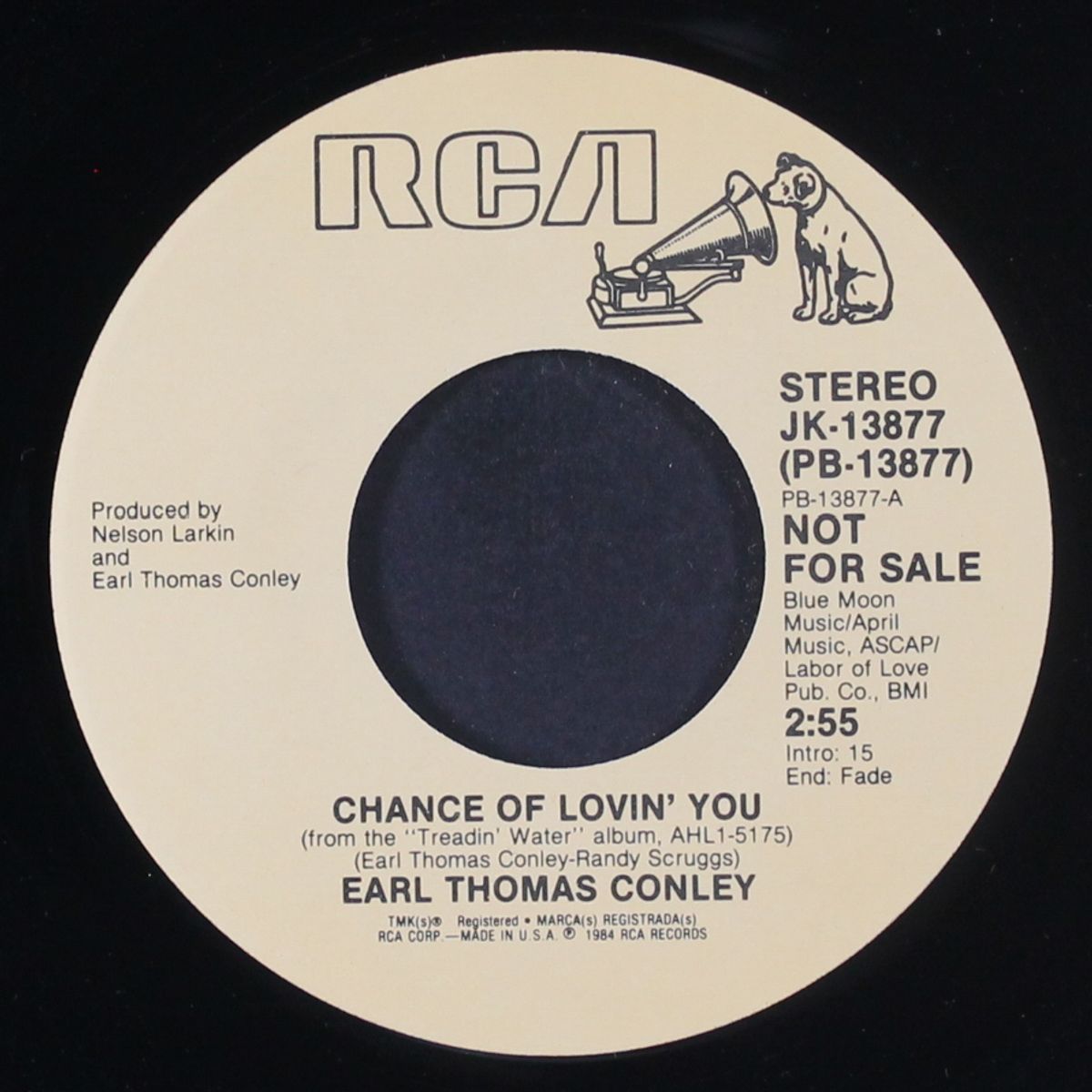 chance of lovin' you / same by EARL THOMAS CONLEY
