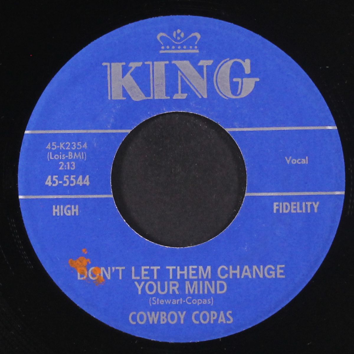 it's a lonely world by COWBOY COPAS