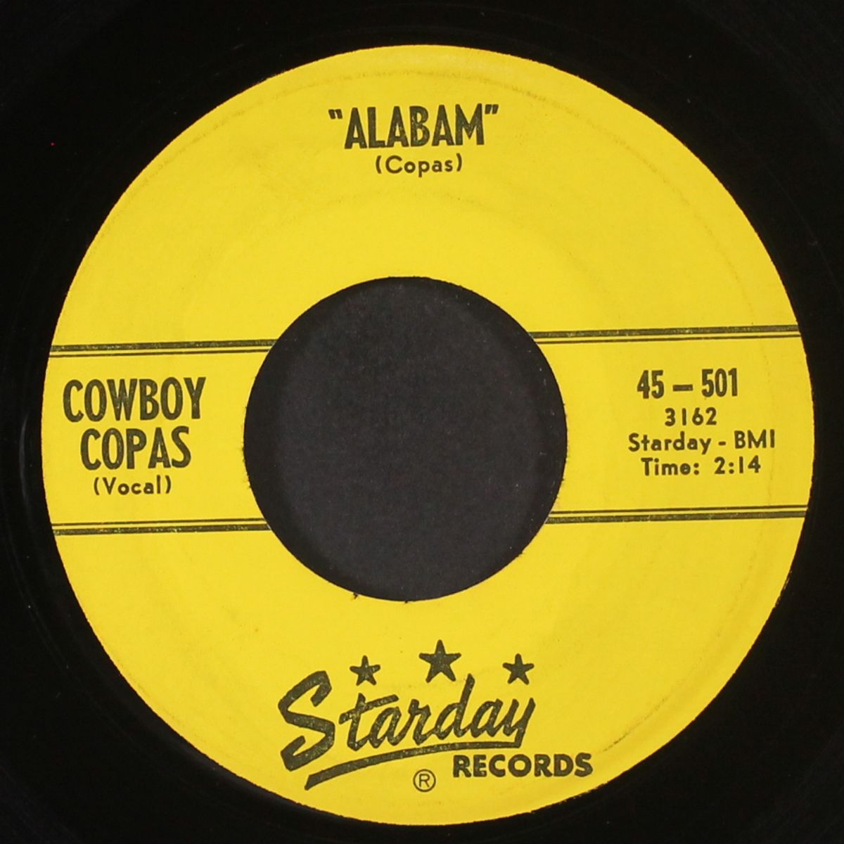 alabam by COWBOY COPAS