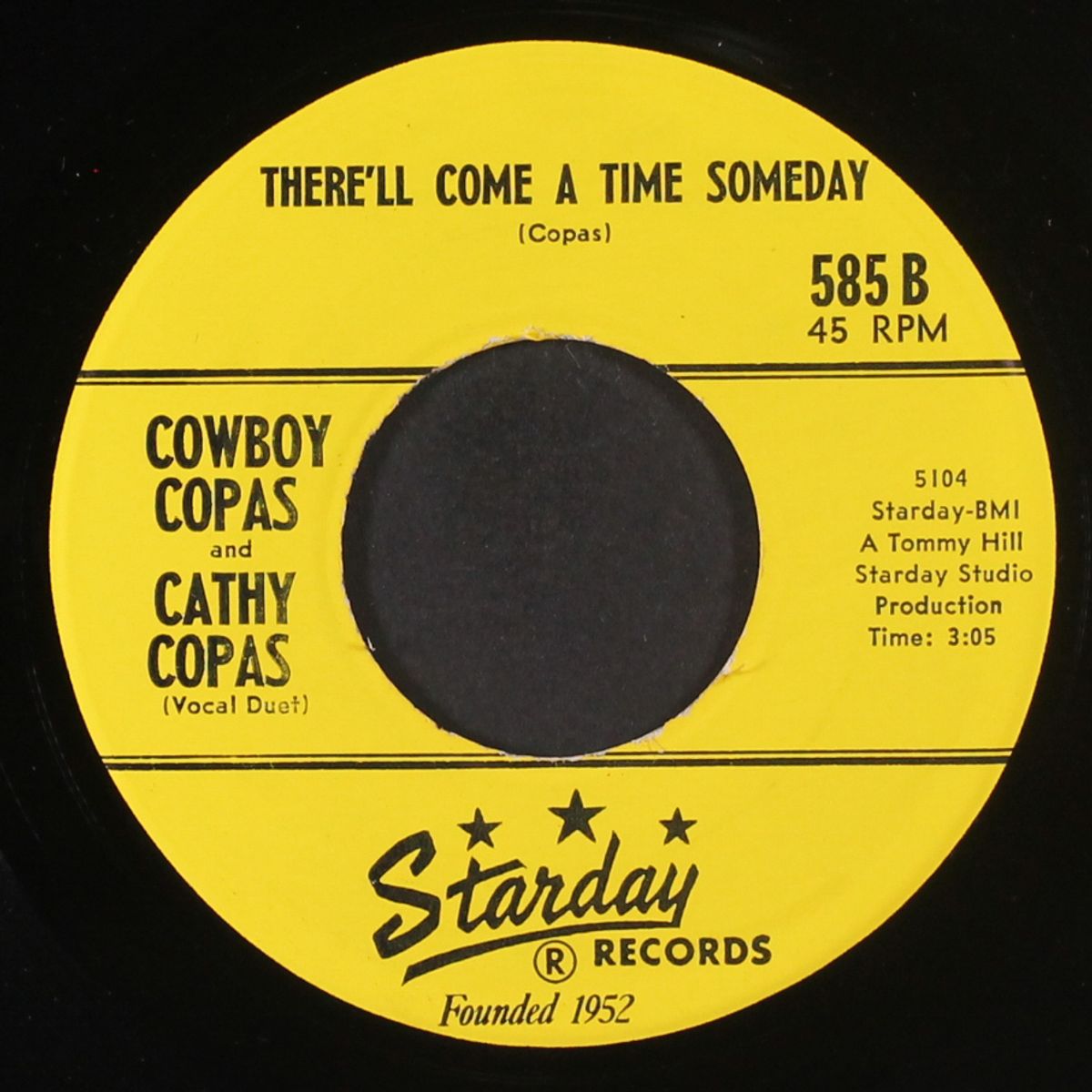 seven seas from you / there'll come a time someday by COWBOY COPAS
