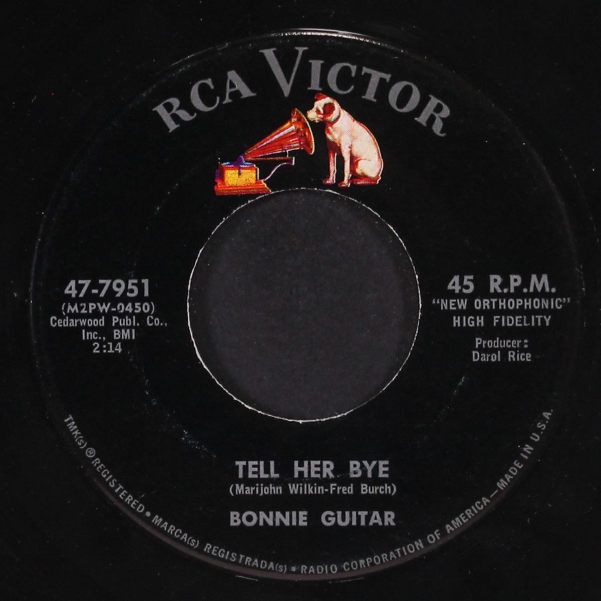 tell her bye / i'll step down by BONNIE GUITAR