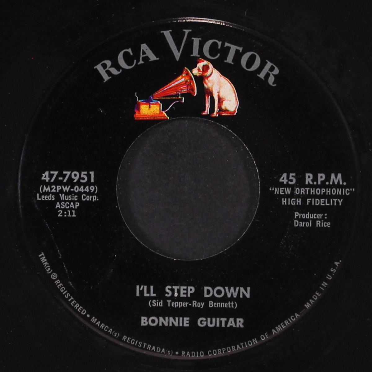 tell her bye / i'll step down by BONNIE GUITAR