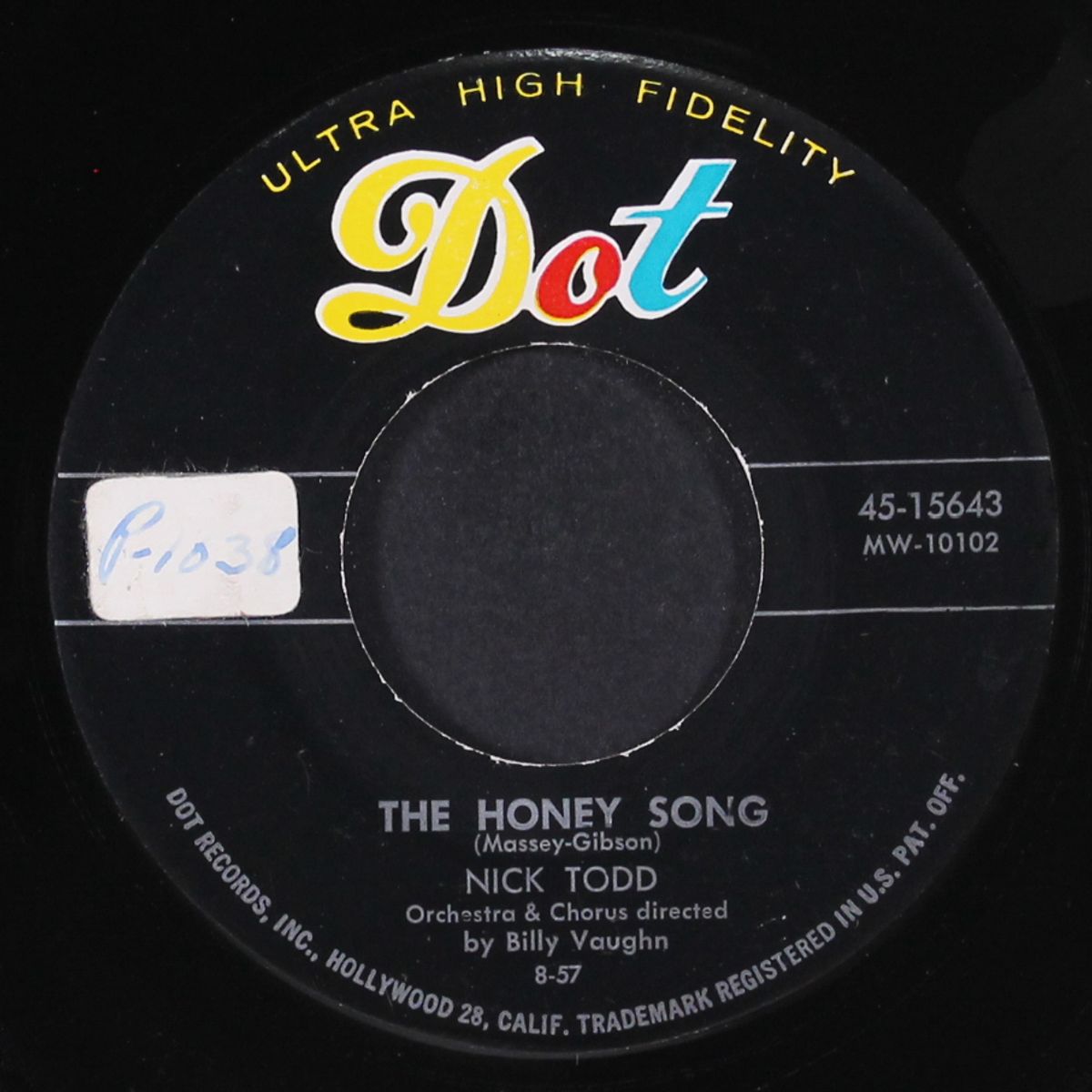 plaything / the honey song by NICK TODD