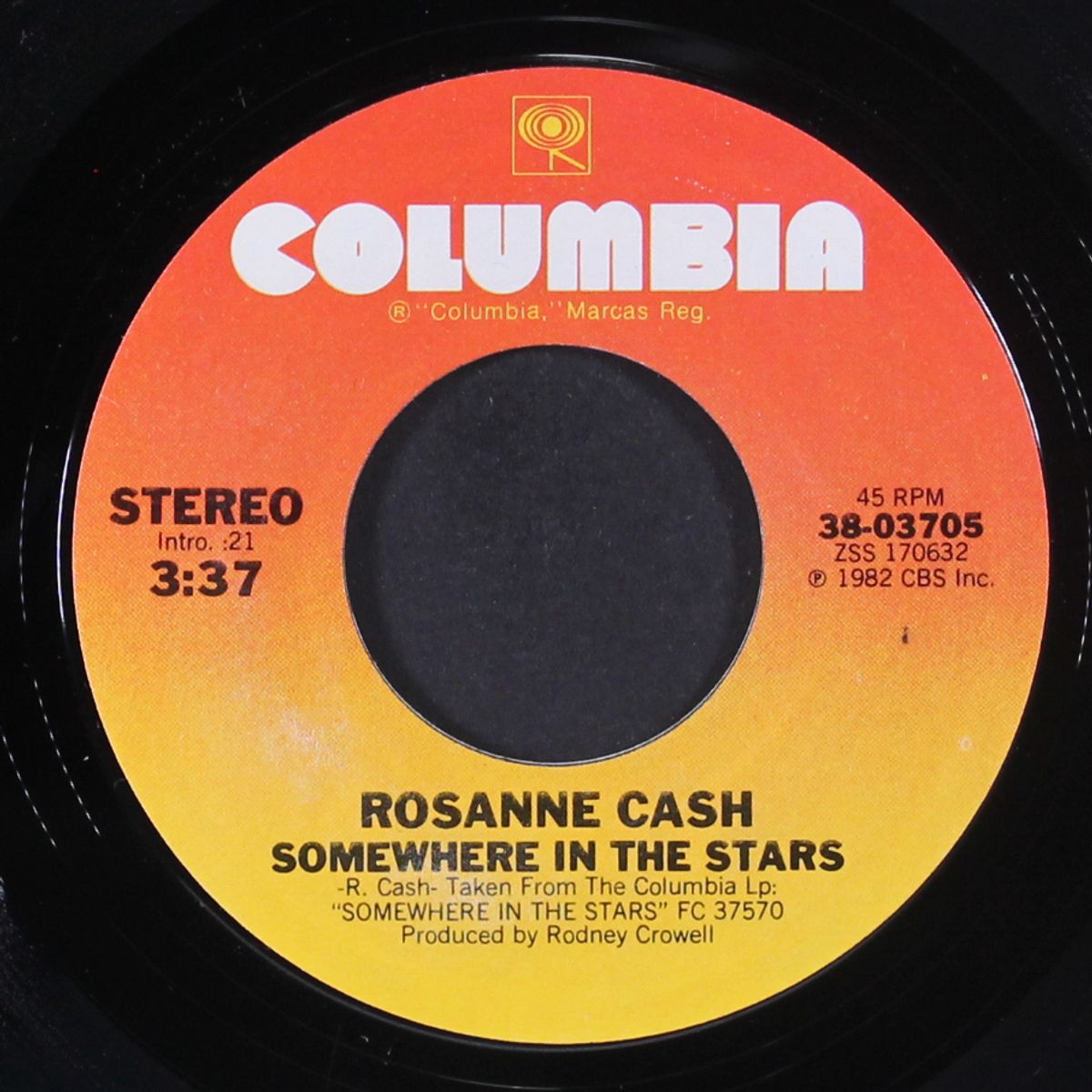 it hasn't happened yet / somewhere in the stars by ROSANNE CASH