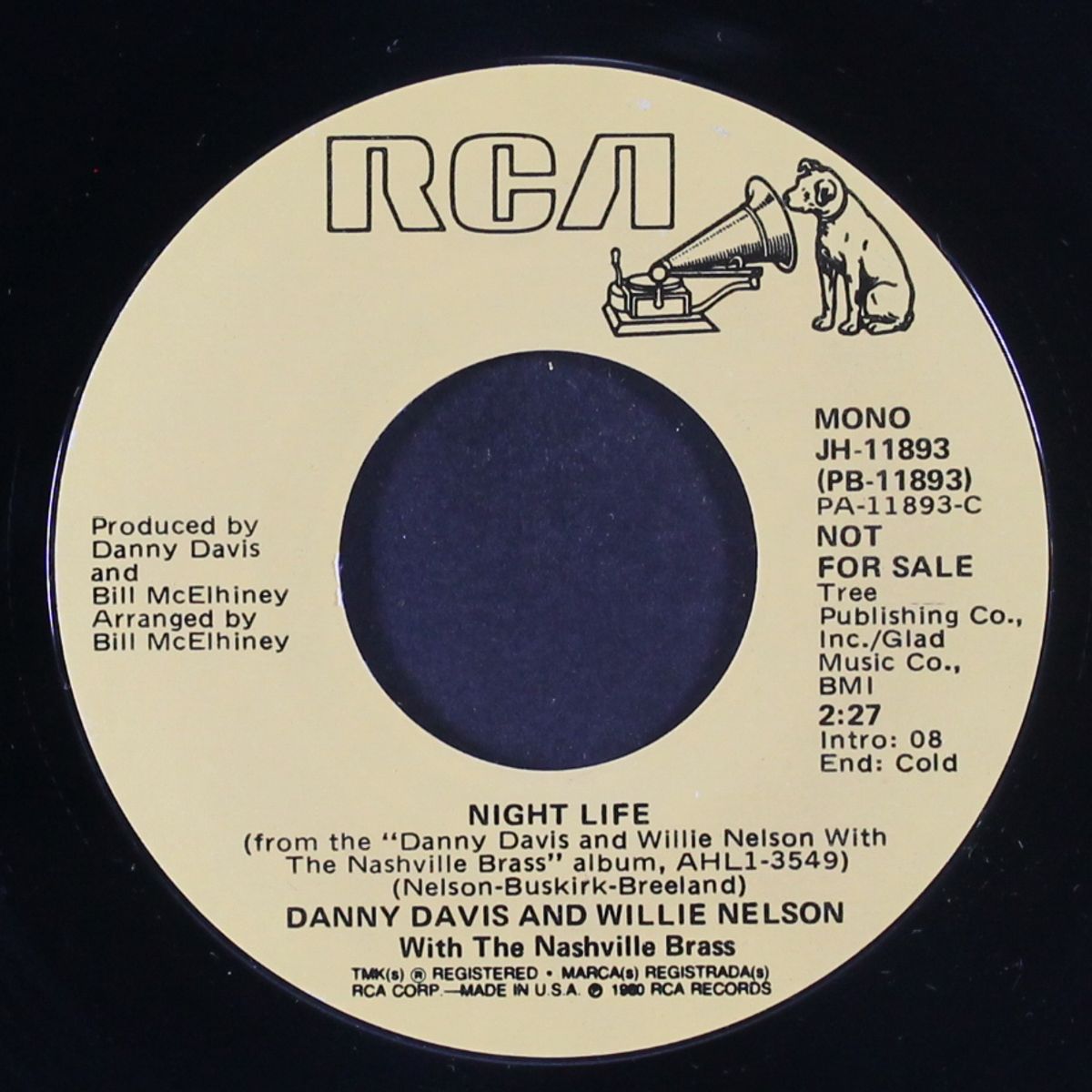night life / mono by DANNY DAVIS & WILLIE NELSON