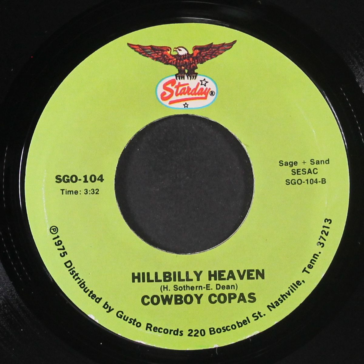 filipino baby / hillybilly heaven by COWBOY COPAS