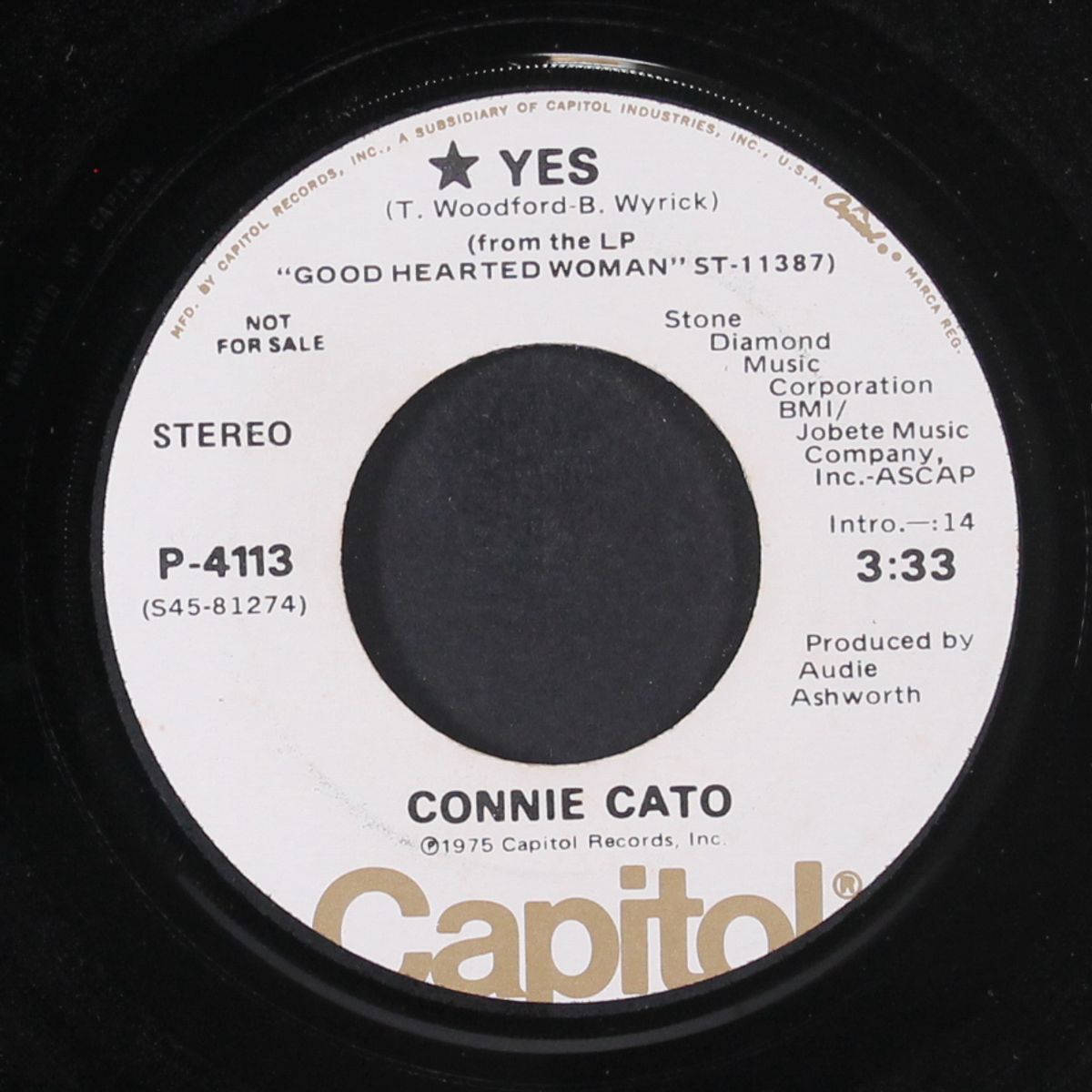 yes / mono by CONNIE CATO