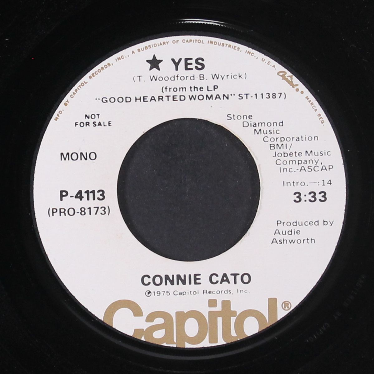 yes / mono by CONNIE CATO