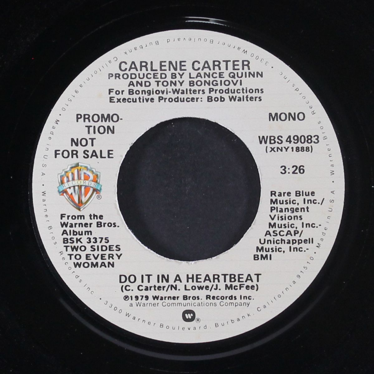 do it in a heartbeat / mono by CARLENE CARTER