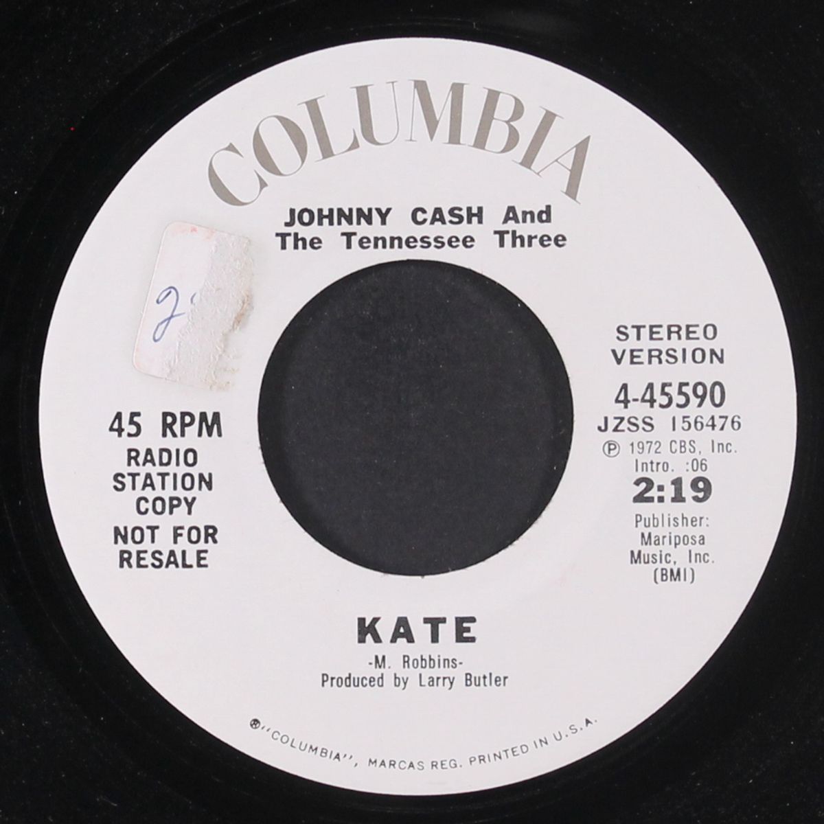 the miracle man / kate by JOHNNY CASH