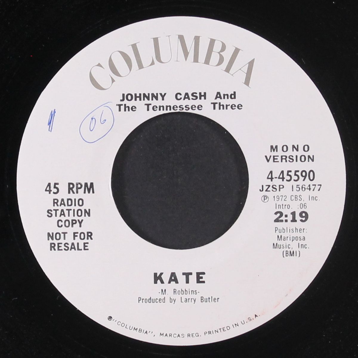 the miracle man / kate by JOHNNY CASH