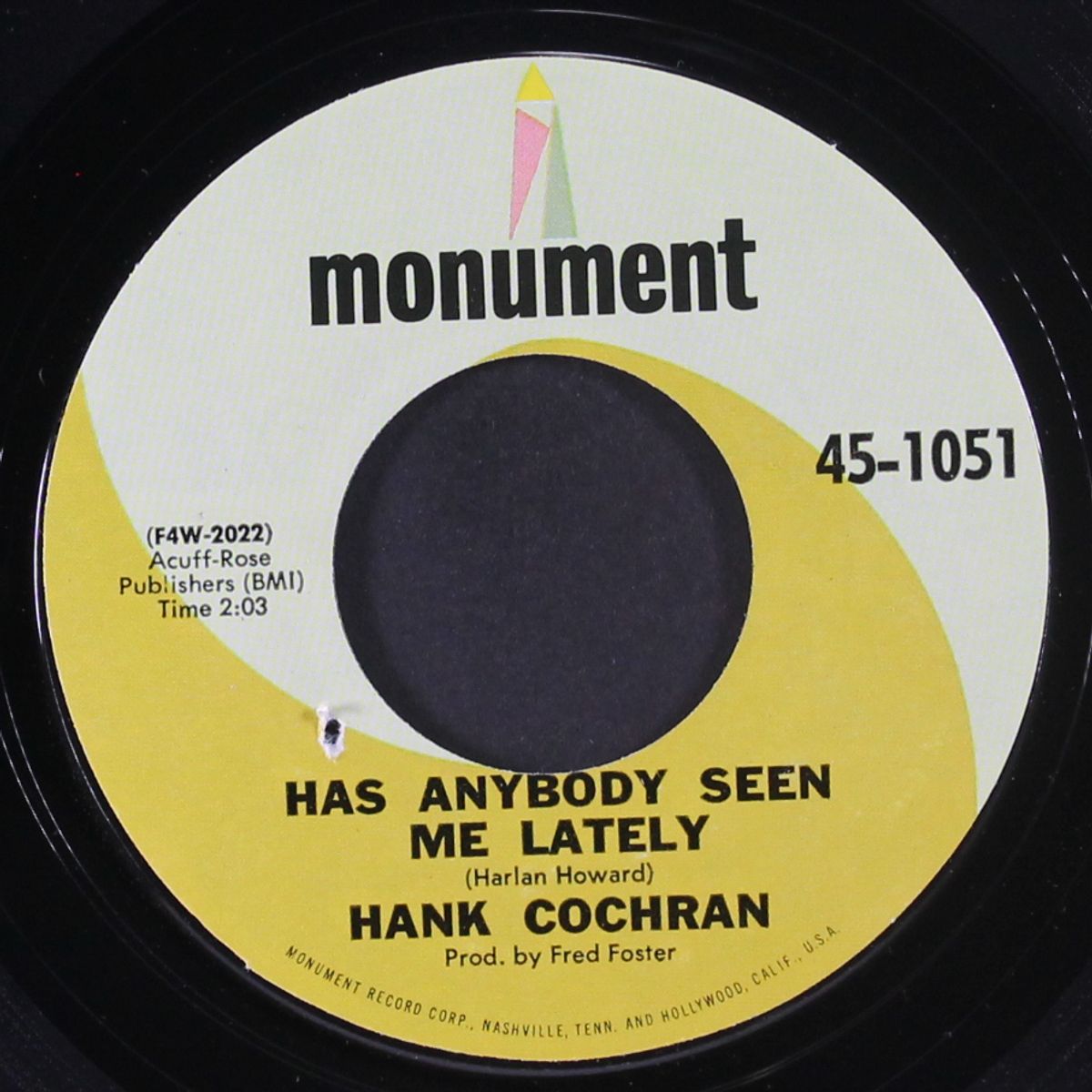 i woke up by HANK COCHRAN