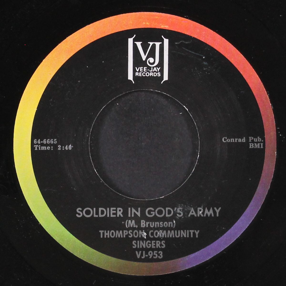 here is one / soldier in god's army by THOMPSON COMMUNITY SINGERS